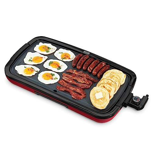 DASH Deluxe Everyday Electric Griddle with Dishwasher Safe Removable