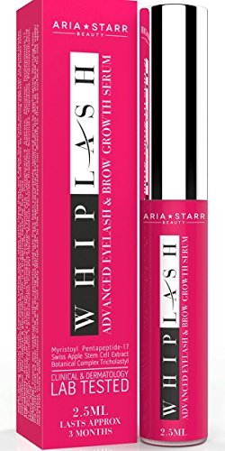 Aria Starr Beauty Eyelash and Eyebrow Growth Enhancer Serum | Best Rapid Treatment for Longer Lashes | 3 Month Supply
