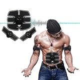 Muscle Toner, IdentikitGift Abdominal Toning Belt , Abs Trainer Wireless Body Gym Workout Home Office Fitness Equipment For Abdomen/Arm/Leg Training Men Women