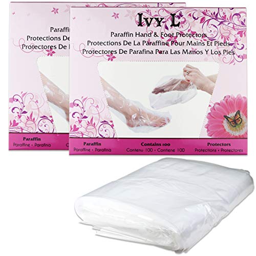 Ivy L Brand Paraffin Hand & Foot Protectors Wax Works Thermal Mitt Liner For Pro Cozie Liners Hand or Foot (Quantity: 300 Counts)