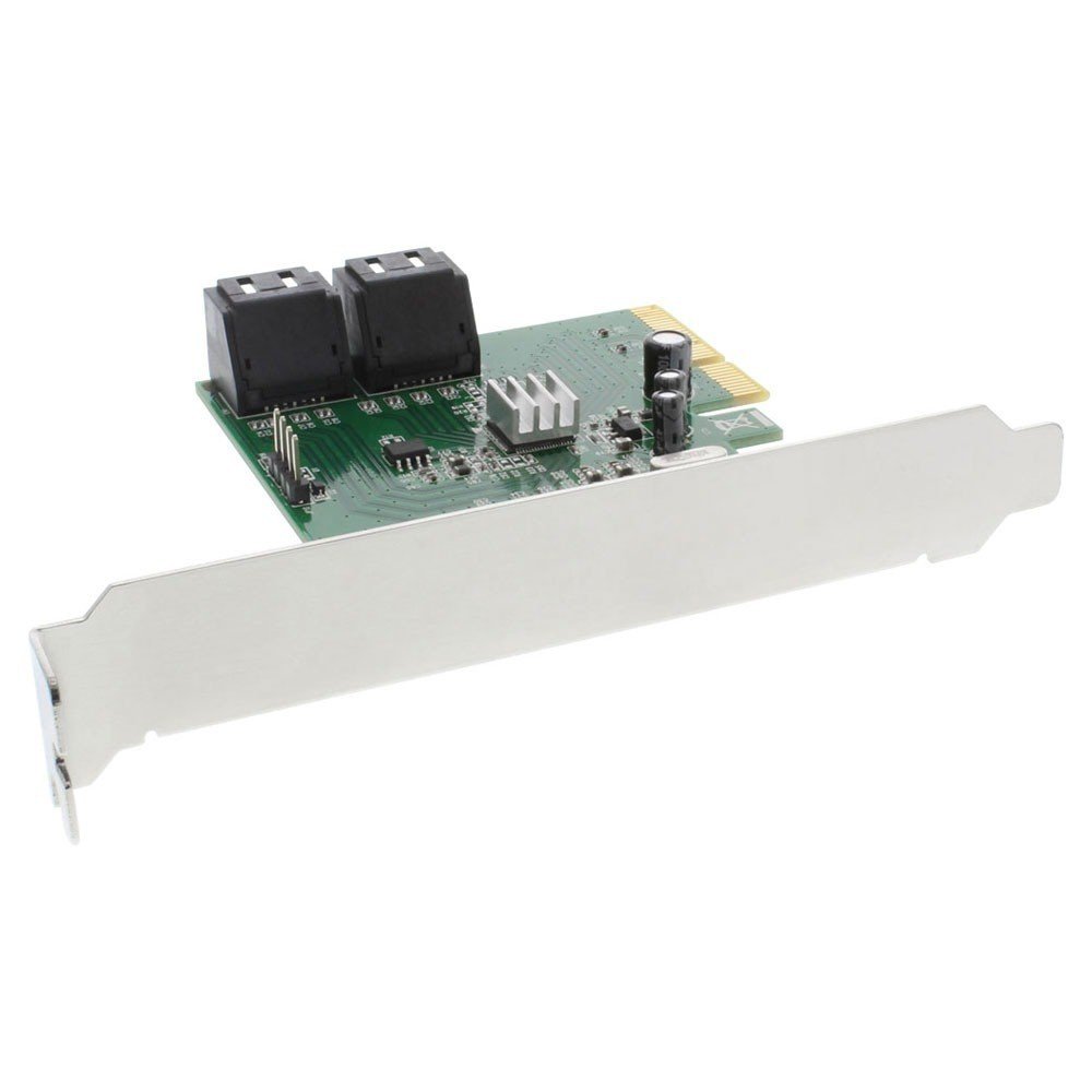 InLine® 76617D Interface Card 4x SATA II RAID 0, 1, 10, JBOD – PCIe 2.0