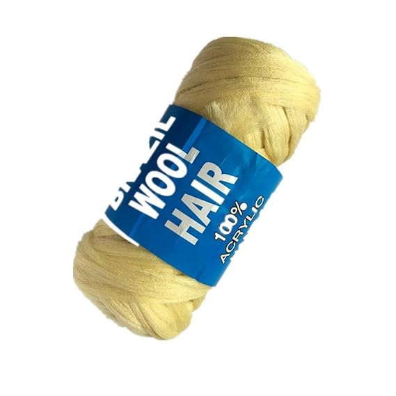 African Brazil Wool Hair Yarn For Jumbo Braids, 100