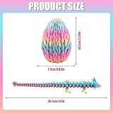 YILCER 12" Dragon Egg 3D Printed Upgraded Reinforced Safe Eco Toy view 3