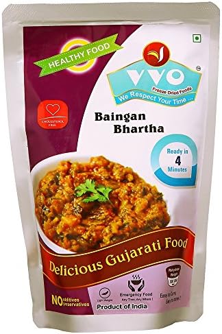VVO Ready to eat Freeze Dried Baingan Bhartha (Mashed Brinjal)
