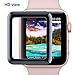 TANAAB - Apple Watch 42mm (Series 3/2/1 Compatible) Tempered Glass Screen Protector 3D Curved Edge 9H Hardness for Apple Watch 42mm - Black