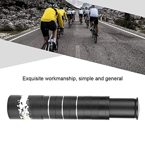 Fishlor Bike Handlebar Stem, Bike Fork Stem Extender Extension Bicycle Cycling Raiser Handlebar Riser Adapter(180mm)