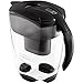 MAVEA Elemaris XL 9-Cup Water Filtration Pitcher, Black