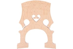 Cello Bridge, Maple Wood 3/4 4/4 Cello Bridge Cello DIY Replacement Parts Instrument Accessory (4/4)
