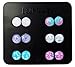 LilMents 6 Pairs of Uniquely Pastel Stainless Steel Mens Womens Stud Earrings
