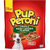Pup-Peroni Original Triple Meat Lovers Flavor Dog Snacks, 25-Ounce