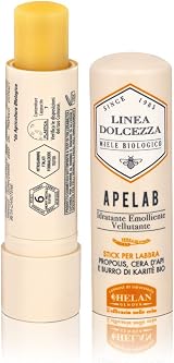 Helan Linea Dolcezza Lip Care Set Balm Butter Shea Beeswax Castor Made Italy view 3