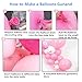 B&S FEEL 104 Pcs Pastel Balloons 10 Inch with Balloon Arch Kit for Birthday Unicorn Party Baby Shower