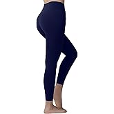 Le&Chung Sculpting High-Waisted Yoga Leggings for Women 26”, Buttery Soft Workout Pants for Gym Hot Yoga Daily (US, Alpha, X-Large, Regular, Regular, Deep Blue)