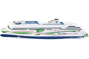 SIKU 1728, Tallink Megastar Ferry, 1:1000, Metal/Plastic, White/Blue/Green, Versatile use