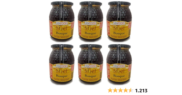 Miel de Bosque - 6kg - Producida en España - Tradicional ...