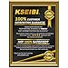KSEIBI 103119 1/4 Inch Shank Tungsten Carbide Router Bit Set Woodworking (12Pack)