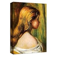 Canvas Wall Art Dance in The Country by Pierre-Auguste Renoir Canvas Prints Home Artwork Decoration for Living Room,Bedroom - 12x18 inches