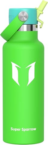 Super Sparrow Sparrow Insulated Water Bottle 500ml Kids FlipFlow Stainless