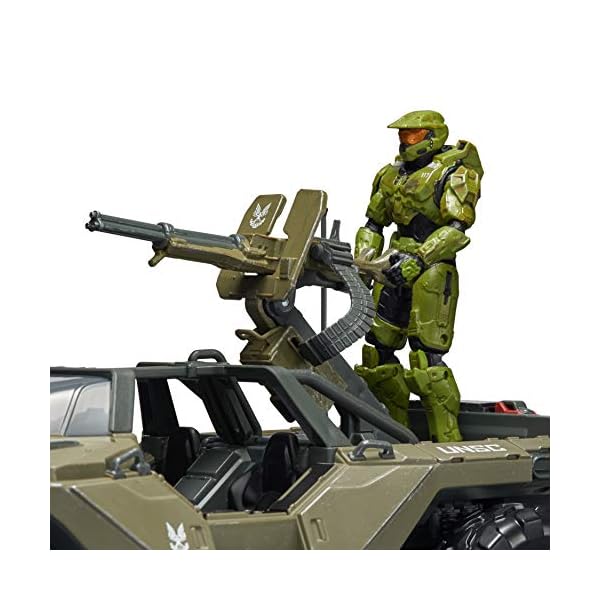 Halo-HLW0016-4World-Deluxe-Warthog-and-Master-Chief HALO 4" "World of Halo" Deluxe Warthog and Master Chief