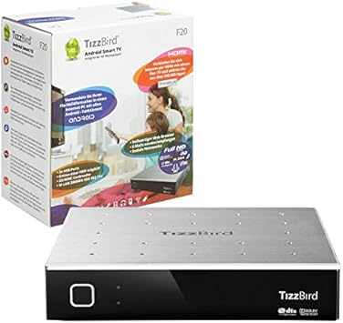 Tizzbird F20 - Caja multimedia HDMI, color negro: Amazon.es: Electrónica