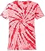 Joe's USA Koloa Ladies Colorful Tie-Dye V-Neck Tees in 10 Colors Sizes: XS-4XL