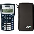 TI 30 XIIS Technical Scientific Calculator + WYNGS Protective Case Black