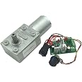 BRINGSMART 12V 3rpm DC Worm Gear Motor 25kg.cm High Torque Mini Turbine Worm Reducer Motor Self BRINGSMART 12V 3rpm DC Worm Gear Motor 25kg.cm High Torque Mini Turbine Worm Reducer Motor Self
