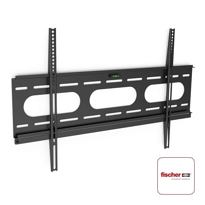 Hama TV-Wandhalterung Ultraslim (für Fernseher von 37 bis 90 Zoll (94 cm bis 229 cm Bildschirmdiagonale), inkl. Fischer Dübel