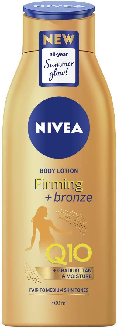 nivea q10 firming body lotion gradual tan