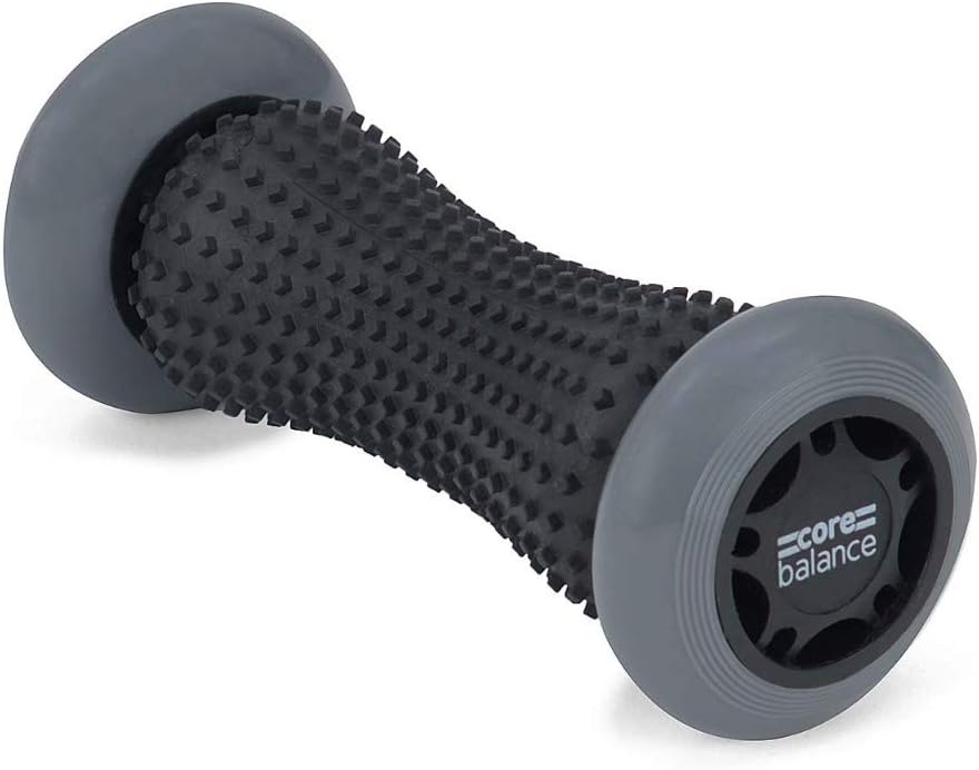 Core Balance Foot Massager Massage Roller for Plantar Fasciitis Circulation Booster, Reflexology, Treat Feet, Wrists and Forearms
