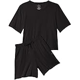 Tommy John Women's Essential Short Sleeve Sleep Tee and Short Set