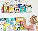 CLOUDZERO Unbreakable Premium Acrylic Floating Bookshelf - Wall Mounted Shelf 26 inch - Invisible Wall Book Shelves for Kids 1/4 inch Thick | 26 or 38 Inches | Free Book & Hardware incl