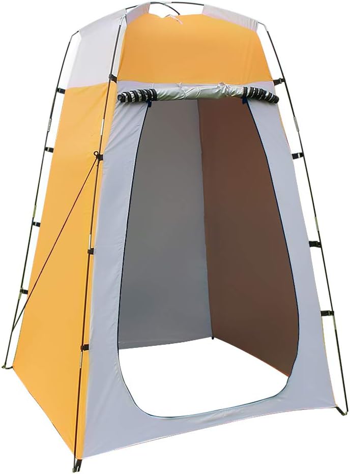 LixadaOutdoor 6FT Quick Set Up Privacy Tent, Toilet, Camp Shower, Portable Changing Room for Camping Shower Biking Toilet Beach