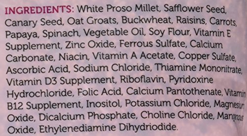 Sweet Harvest Cockatiel Food without Sunflowers, 4lb