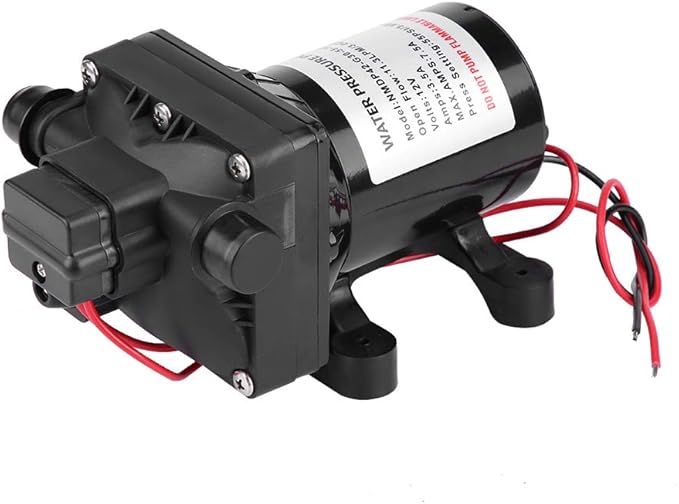 Ejoyous RV Water Pump, 12V DC SelfPriming Diaphragm Water