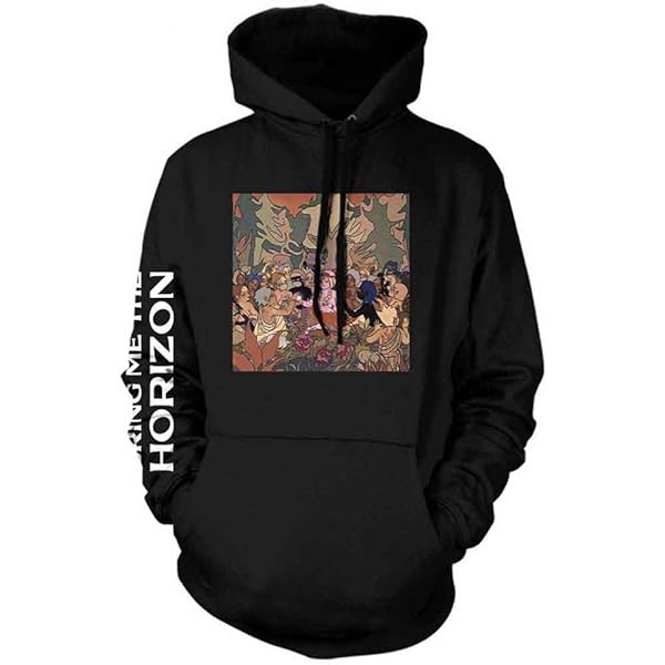 Amazon.com: Bring Me The Horizon Men's Spray Hex (Back Print