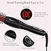 SwanMyst 1 Inch Ceramic Ionic Anti-scald Hot Curler Brush, 3 in 1 Instant Heat Styling Brush for All Hair Types, Dual Voltage