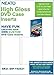 Neato High Gloss DVD Case Inserts – 100 Sheets to Make 100 DVD Case Inserts - Our Online Design Software is Included - Registration Code is On Package