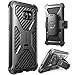 i-Blason Prime Series Case for Galaxy S7, Kickstand Heavy Duty Dual Layer Holster Cover with Locking Belt Swivel Clip for Samsung Galaxy S7 2016 Release (Black)