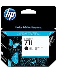Cartucho de tinta negro de 80 ml HP HEWCZ133A 711