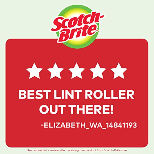 3 Scotch+Brite+Roller+5+Rollers+95+Sheets+Sheets