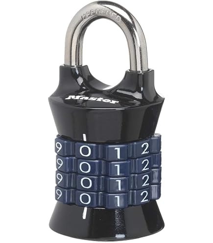 Word Combination Padlock Master Lock 4-Pack S - Set Your Own Secret ...