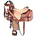 HILASON 16 in Western Horse Saddle Ranch Roper Trail Pleasure Leatherthumb 1