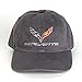 C7 Corvette Logo - Premium Garment Washed Cap/Hat (Charcoal)