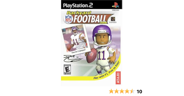 Amazon Com Backyard Football 2006 Playstation 2 Artist Not Provided Video Games