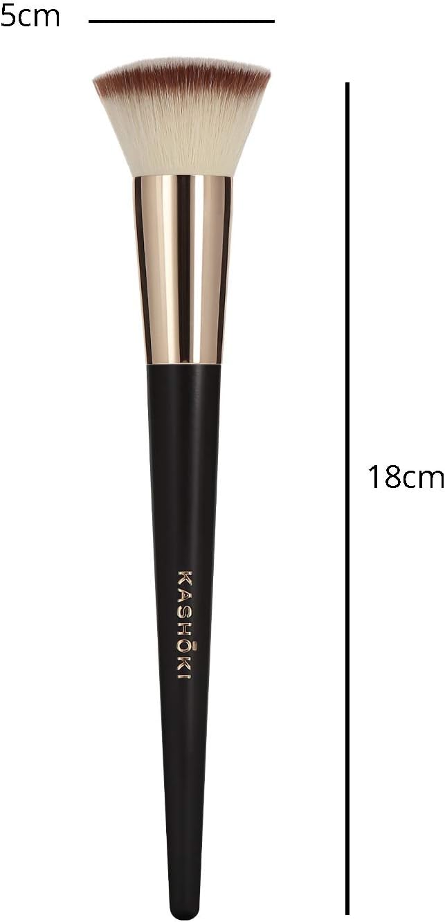 Kashoki Flat Top Kabuki Brush, 50 g, Copper - Image 5