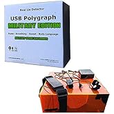 USB Polygraph 3: Military Edition - Professional Lie Detector Machine
