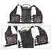 MGFLASHFORCE Tactical Airsoft Paintball Vest Adjustable Breathable CS Field Combat Training Vest