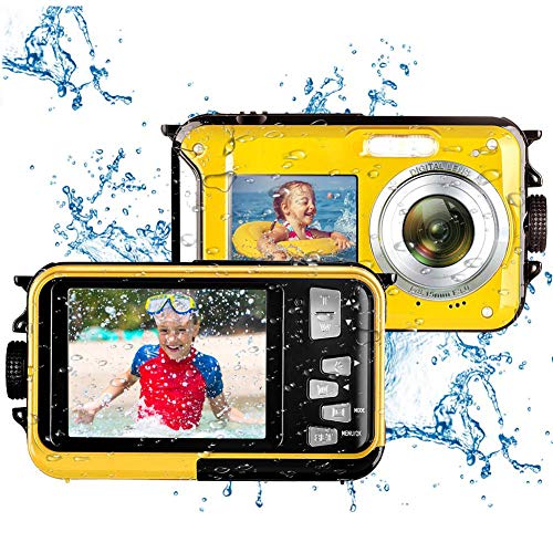 Underwater Camera Camcorder for Snorkeling Full HD 2.7K 48.0 MP