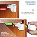 Magnetic Cabinet Locks Replacement Keys (2 Pack) | Baby Proofing Door Locks For Kids Safety Extra Strong Magnets | Universal Fit for Child Safety Cabinet Locks Brand | Key Holder Included